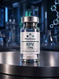 KPV research peptide vial for laboratory studies